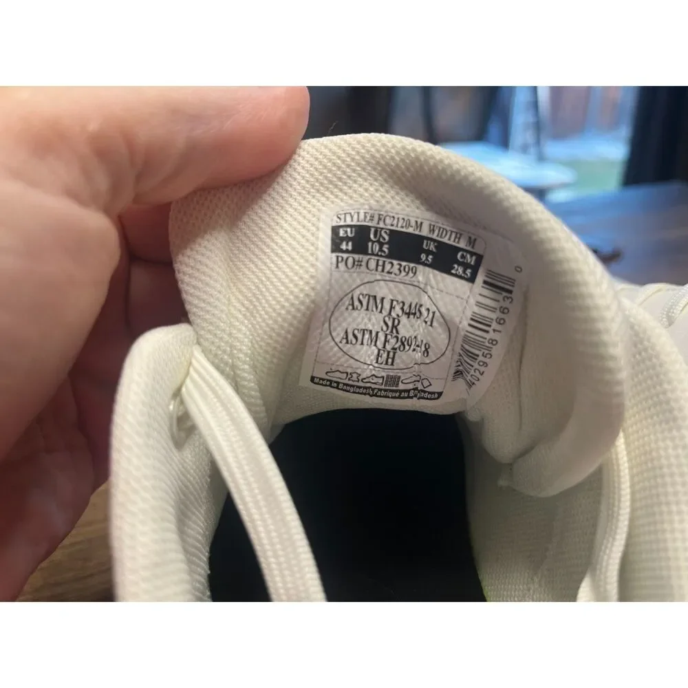 Carhartt Detroit Leather Sneaker White Men's 10.5 NWOT